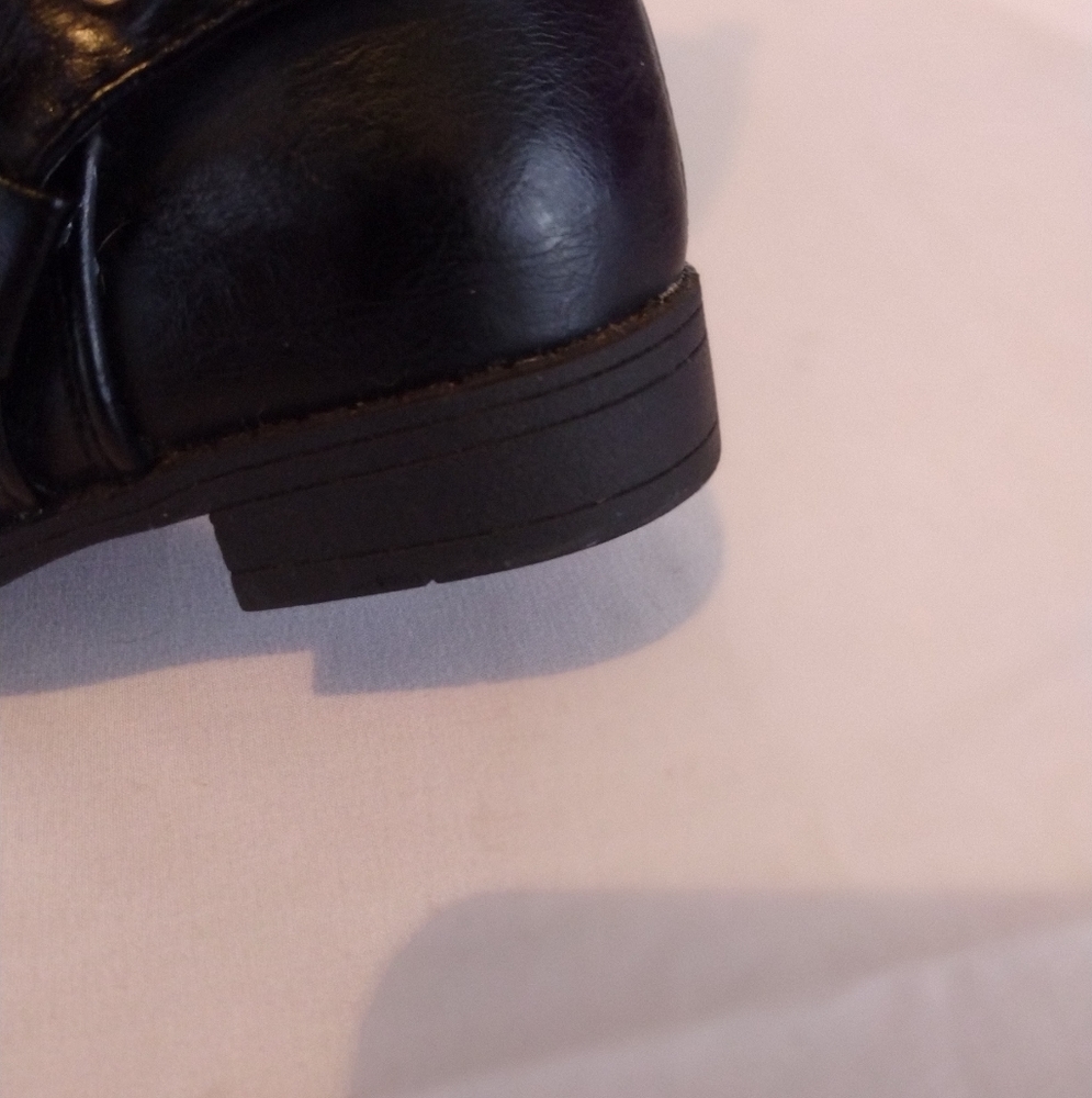 Piper Black Studded Riding Boot - Picture 6 of 14